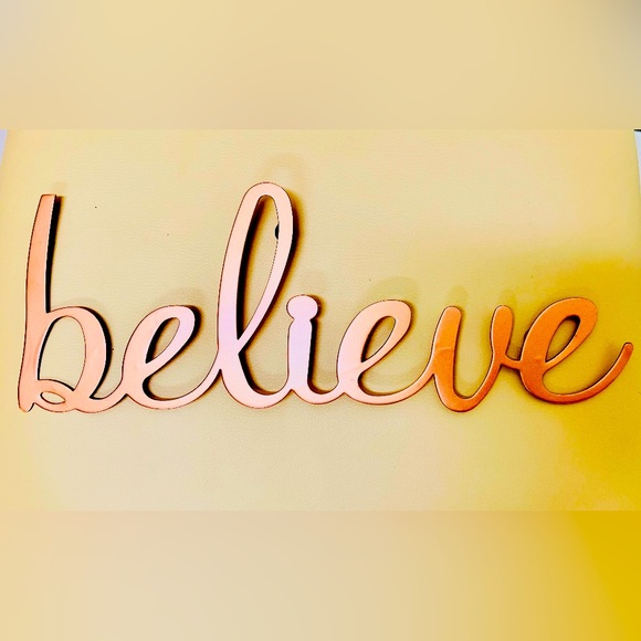 Inspirational wall decor “imagine, dream, believe” - Picture 6 of 9